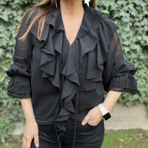 Blusa vuelos detalle 4 — Ofertas, Ofertas, Poleras/blusas/tops | Loca Tentación Chile