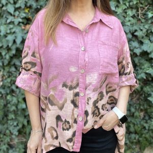 Bluson Lino print — Ofertas, Ofertas, Poleras/blusas/tops | Loca Tentación Chile