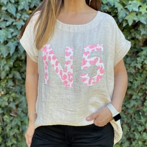 Polera N5 Beige — Ofertas, Ofertas, Poleras/blusas/tops | Loca Tentación Chile