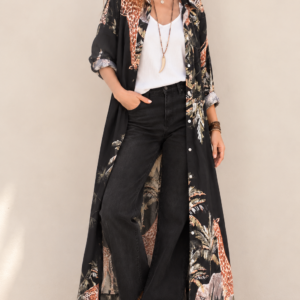 Vestido camisero Forest negro