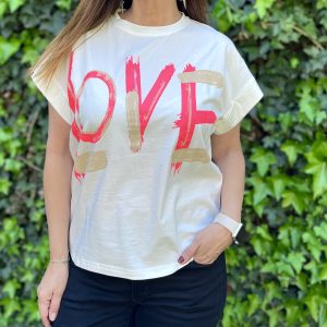 Polera Love rosa — Ofertas, Ofertas, Poleras/blusas/tops | Loca Tentación Chile