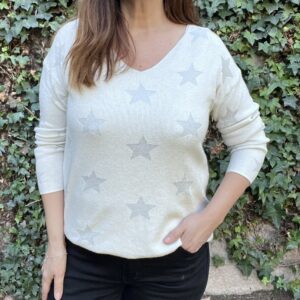 Polera Cielo crudo